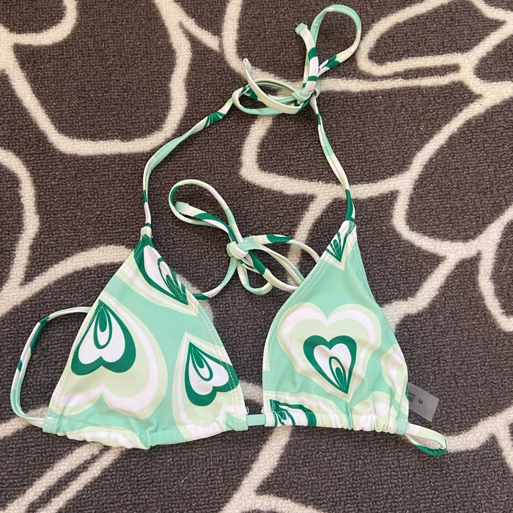 Green Swim Top